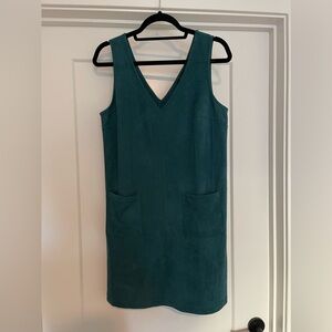 Suede Mini Dress